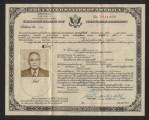 Certificate of naturalization, Kameji Ikuma