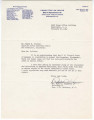 Letter from Roald A. Hogenson, Secretary to United States Representative J. W. Robinson, to Wayne M. Collins, American Civil Liberties Union, February 18, 1943