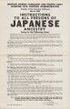State of California, [Instructions to all persons of Japanese ancestry living in the following area:] City of Los Angeles, east downtown Los Angeles