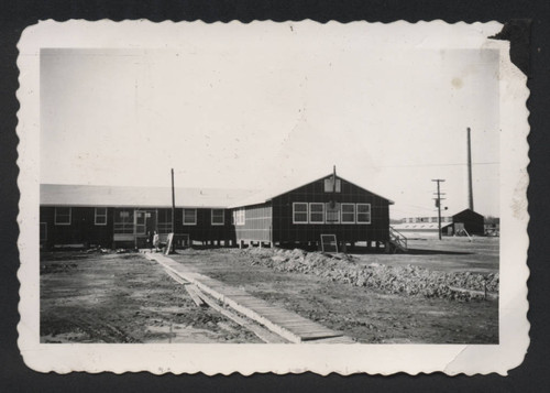 Close-up of Jerome incarceration camp hospital