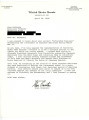 Letter from Alan Cranston, United States Senator, to Jane Kaihatsu, Associate Producer, Mouchette Films, April 26, 1984