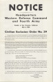State of Washington [Civilian Exclusion Order No. 39], south King County