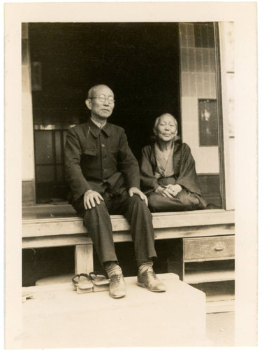 Man and woman in Japan