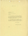 Letter from [John Victor Carson], Dominguez Estate Company to the War Relocation Authority, January 8, 1943