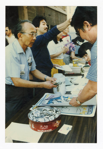 Jim Saito and Rick Oishi at 1982 Day of Remembrance