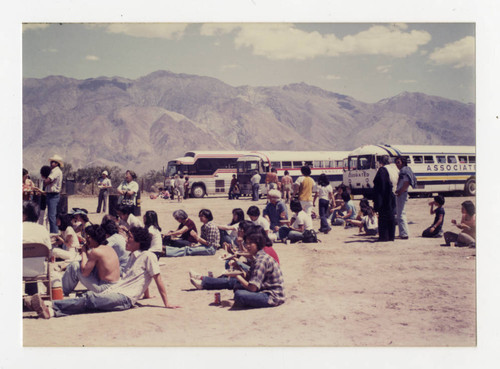 Audience at 10th annual Manzanar pilgrimage