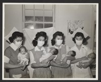 [Nurses with babies]