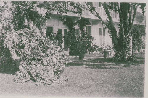 Main house at Will Rogers State Park, Rustic Canyon, Calif