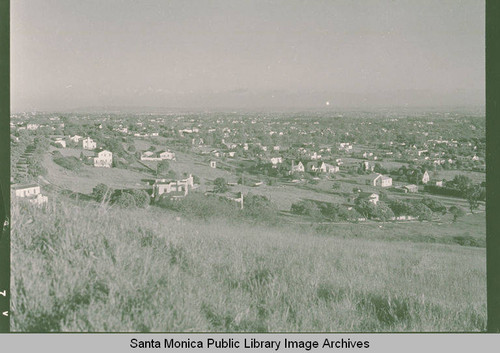 Panoramic view of Pacific Palisades, Calif