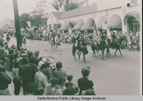 Fiesta Day Parade in Pacific Palisades, Calif