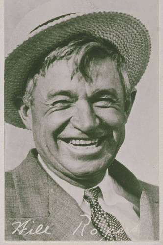 Portrait of Will Rogers