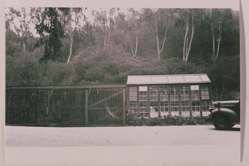 Greenhouse at Will Rogers Ranch and State Park, Rustic Canyon, Calif