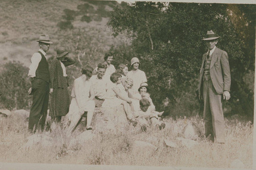 Clearwater family in Temescal Canyon, Calif