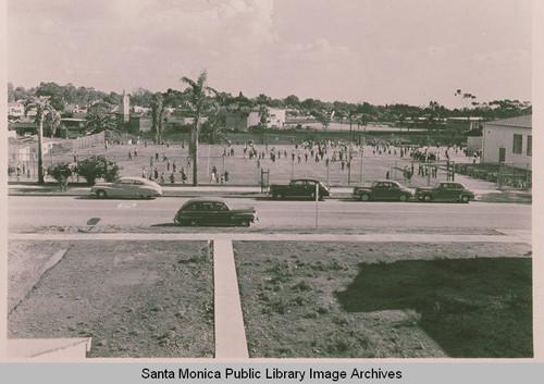 Playground at Pacific Palisades Elementary School on Via de la Paz