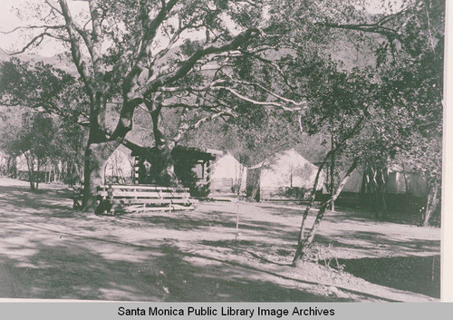 Assembly Camp in Temescal Canyon, Calif