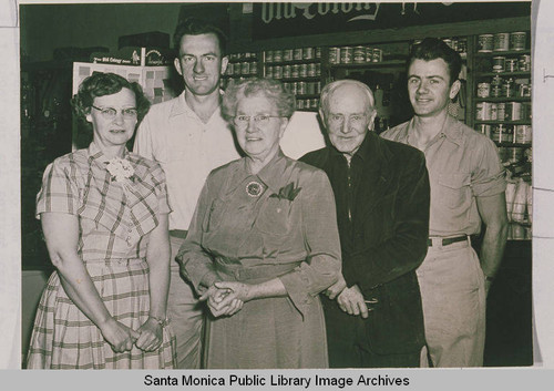 Staff at the Norris Hardware Store in Pacific Palisades, Calif