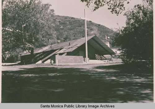 St. Matthew's Church in Las Pulgas Canyon on Bienveneda, in Pacific Palisades