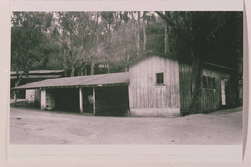 The Carpenter's Shop at Will Rogers Ranch State Park in Rustic Canyon, Calif