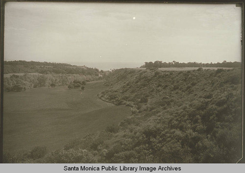 Founder's Oak Island in Temescal Canyon, Pacific Palisades, Calif