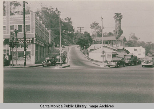 Intersection of Chautauqua Blvd. and Pacific Coast Highway