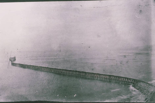 Long Wharf freight pier built by the Southern Pacific Railroad Company in 1893