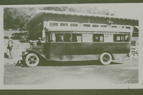 Pacific Palisades Bus in Temescal Canyon, Calif