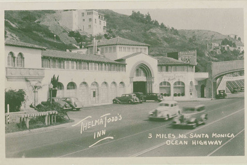 Thelma Todd's Sidewalk Cafe on Pacific Coast Highway in Castellammare