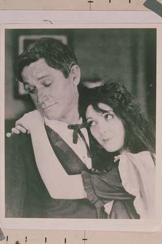 Motion picture still of Will Rogers and unidentified actress