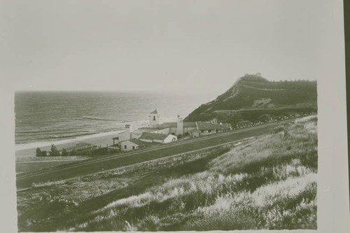 Bel Air Bay Club overlooking Santa Monica Bay from Pacific Palisades