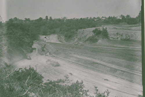 Landslide damage on Pacific Coast Highway