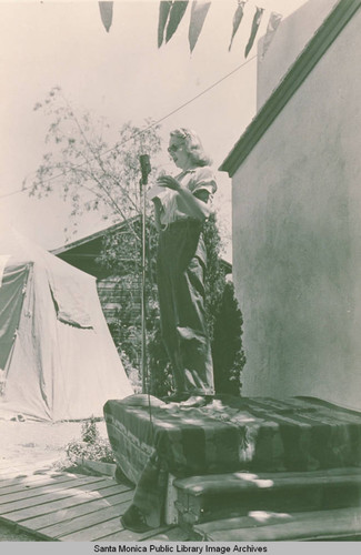 Actress Vivian Vance at a fundraiser for St. Matthew's Church in Pacific Palisades, Calif