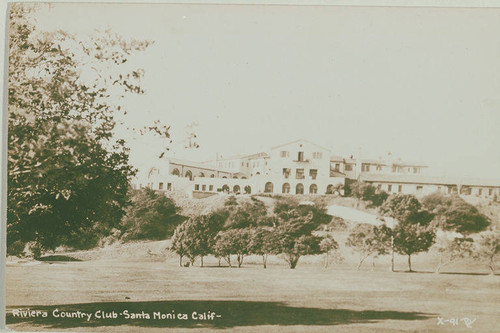 Riviera Country Club in Pacific Palisades (image labeled "Santa Monica")