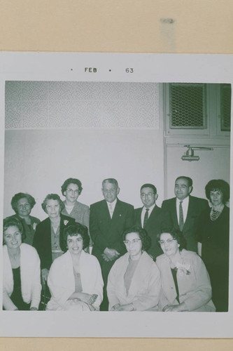 Canyon School reunion (Santa Monica Canyon, Calif.), February, 1963