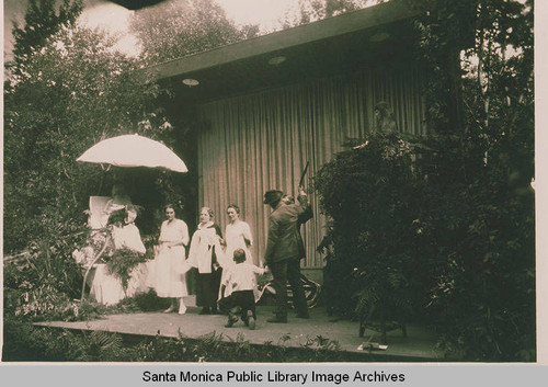 "Children of Ages" pageant in Rustic Glen, Temescal Canyon, Calif