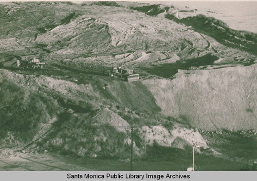 Grading for multi-story buildings at the intersection of Sunset Blvd. and Pacific Coast Highway