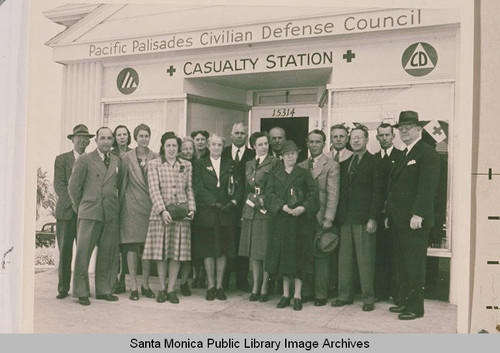 Civil defense workers