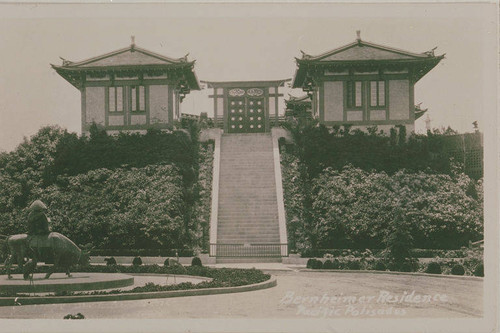 Bernheimer Residence at the Bernheimer Japanese Gardens in Pacific Palisades, Calif