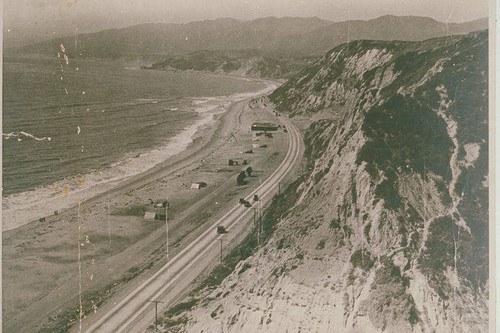 View of the Pacific Coast Highway