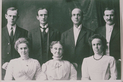 Portrait of the Charles Scott family