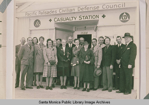 Civil defense workers