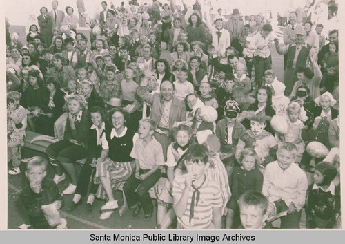 Audience at the Pacific Palisades ''Beautiful Baby'' Contest