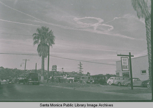 Swarthmore Avenue at Antioch Street in Pacific Palisades, Calif