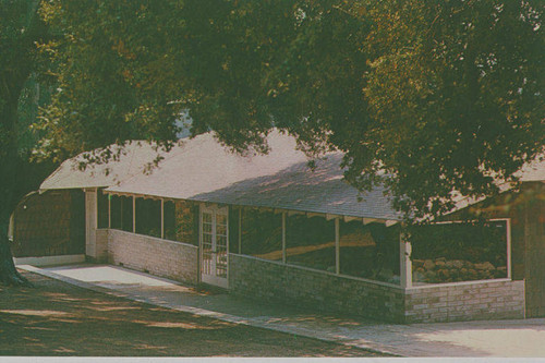 Campground cabins and cottages, Temescal Canyon, Calif