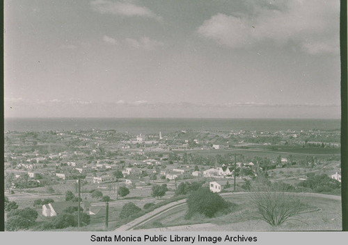 Panoramic view of Pacific Palisades, Calif