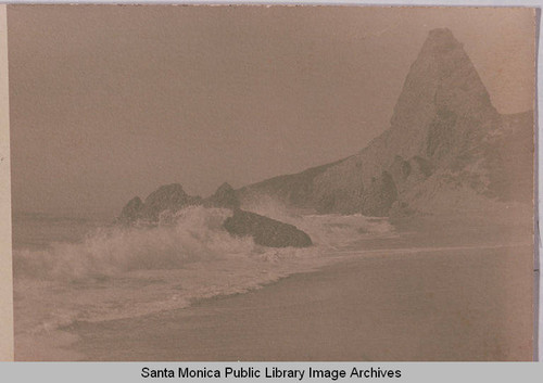 Castle Rock near Castellammare, Pacific Palisades, Calif