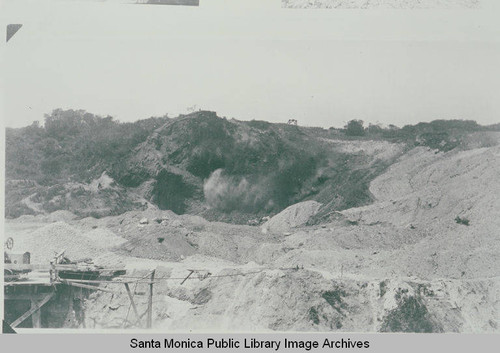 Gravel Quarry in Temescal Canyon, Calif