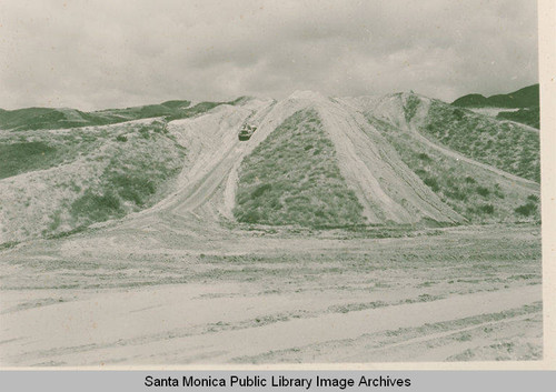 Grading for the Marquez Development in Pacific Palisades, Calif