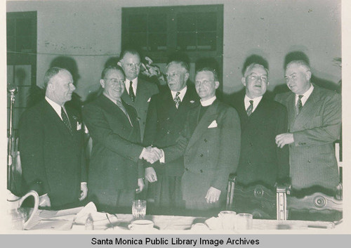 Reverend Carey receives the Civic League Award in Pacific Palisades