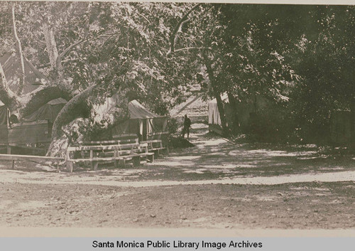 Assembly Camp in Temescal Canyon, Calif