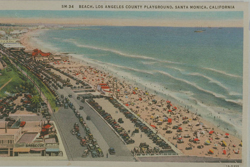 Beach along the Pacific Coast Highway